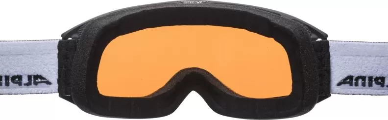Alpina Nakiska Q Ski Goggles - Black Matt Mirror Blue