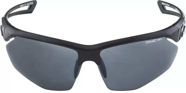 Alpina NYLOS HR Eyewear - black matt black mirror