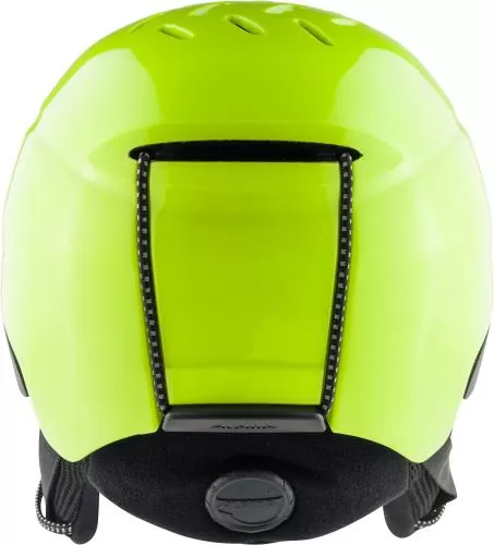 Alpina Pizi Ski Helmet - Neon-Yellow Matt