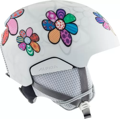 Alpina Pizi Ski Helmet - Patchwork-Flower Matt