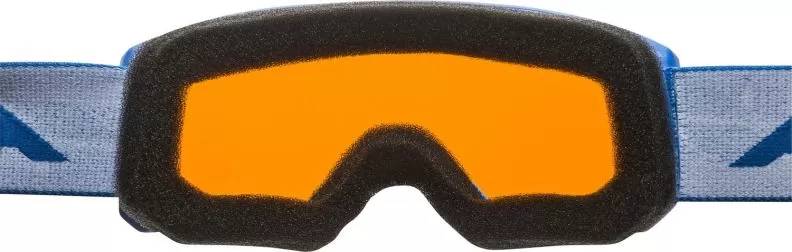 Alpina SCARABEO JR Skibrille - Lightblue MIrror Orange