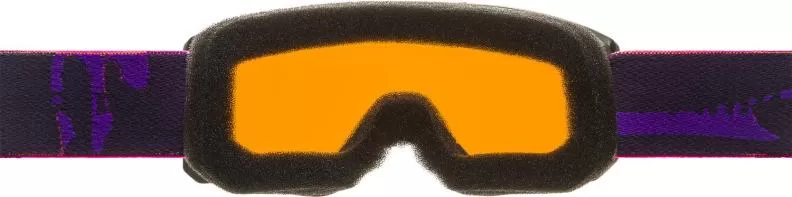 Alpina SCARABEO JR Ski Goggles - Black Mirror Orange