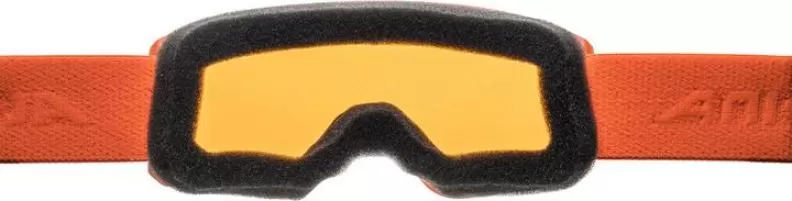 Alpina SCARABEO JR Ski Goggles - Pumpkin Matt MIrror Orange