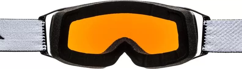 Alpina Ski Goggles Double Jack Planet Q-Lite - Black Matt/Blue