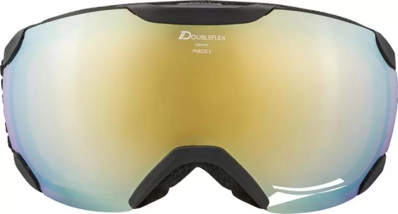 Alpina Skibrille PHEOS S Q-LITE - Black Matt/Mirror Gold