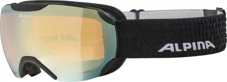 Alpina Goggles PHEOS S Q-LITE - Black Matt/Mirror Gold