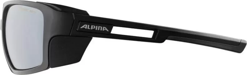Alpina SKYWALSH Sonnenbrillen - black matt, black mirror