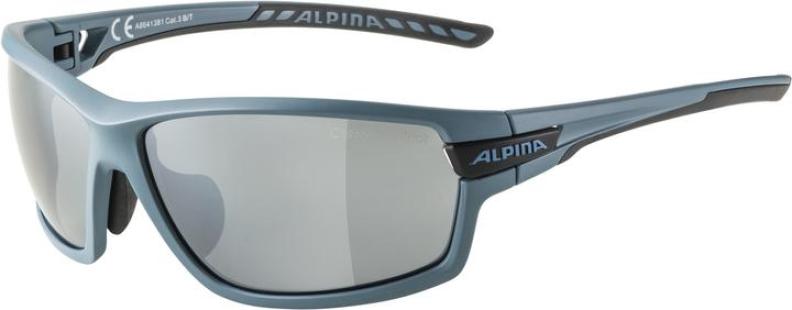 Image of Alpina TRI-SCRAY 2.0 Sonnenbrillen - Dirtblue Matt Mirror Clear / Mirror Orange / Mirror Black