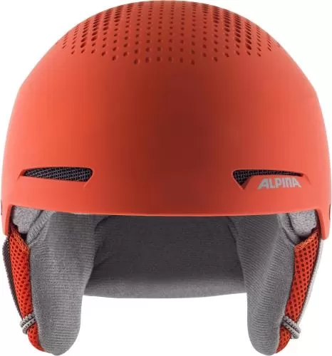 Alpina Zupo Ski Helmet - Pumpkin-Orange Matt