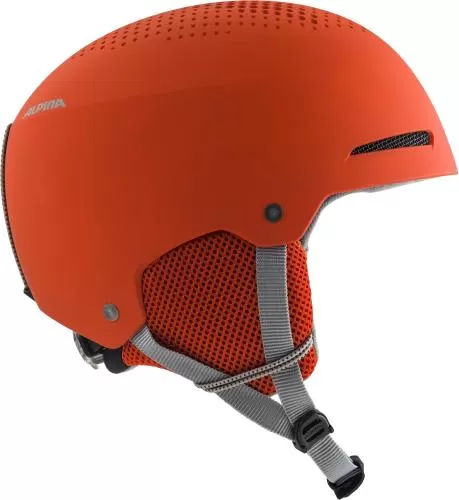Alpina Zupo Ski Helmet - Pumpkin-Orange Matt