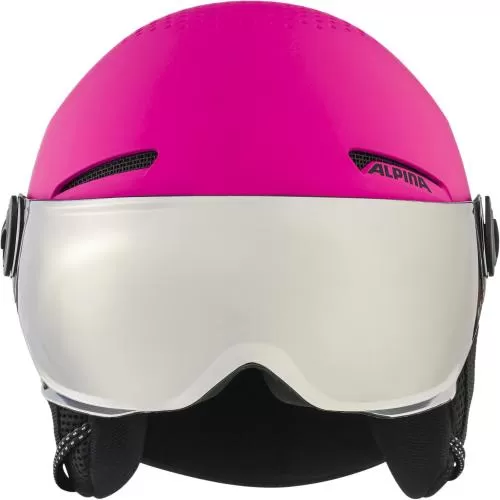 Alpina Zupo Visor Skihelm - Pink Matt