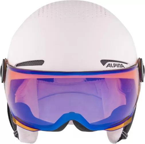 Alpina Zupo Visor Ski Helmet - Rose Matt