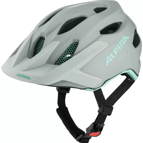 Alpina Apax Jr Mips Velo Helmet - smoke-grey turquoise matt