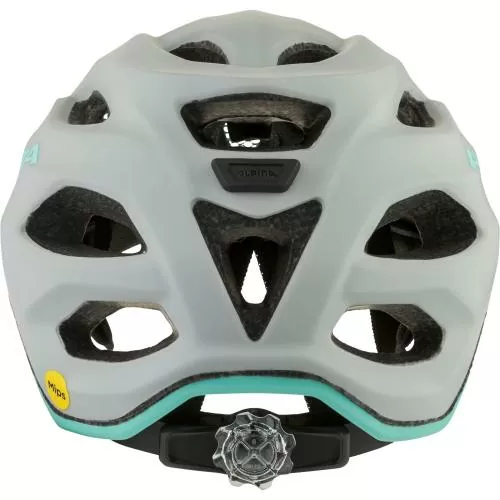 Alpina Apax Jr Mips Velo Helmet - smoke-grey turquoise matt