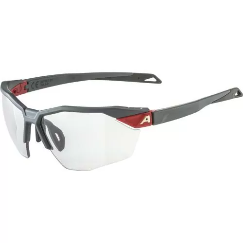 Alpina Twist Six S Hr V Sonnenbrille - midnight-grey matt, v black cat. 1-3