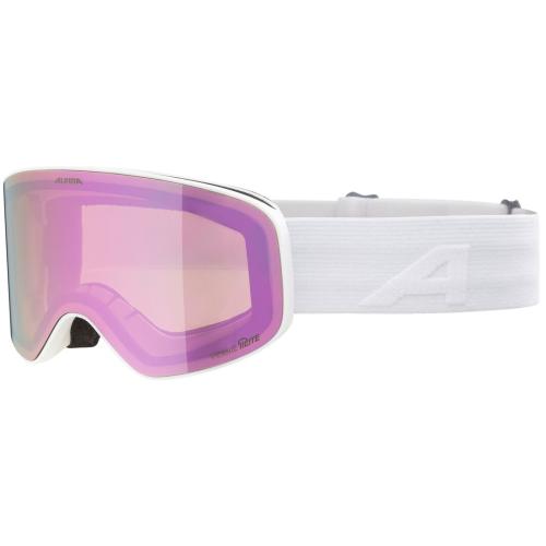 Alpina Fernie Q-Lite Kinder Skibrille - white matt
