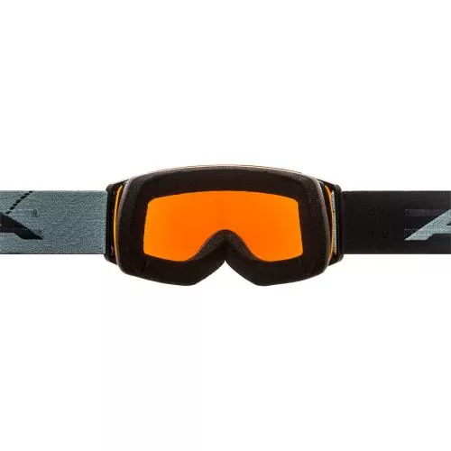 Alpina Falera Mag Matt Q-Lite Skibrille - black-green, silver s2