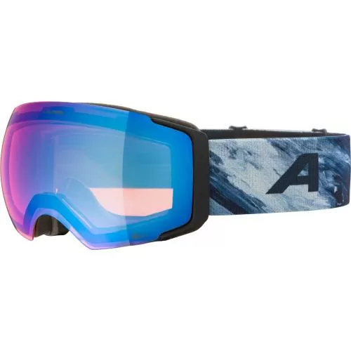 Alpina Falera Mag Q-Lite Skibrille - black-blue matt, blue s2