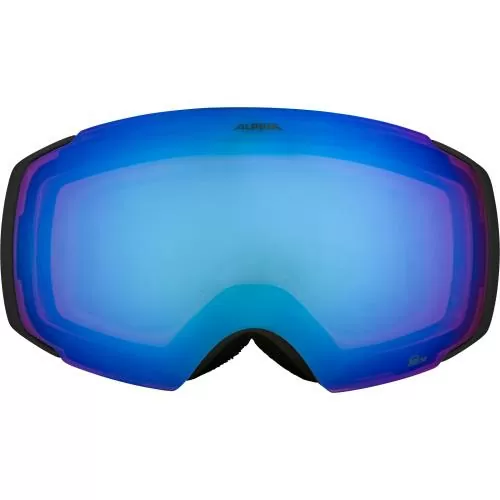 Alpina Falera Mag Q-Lite Skibrille - black-blue matt, blue s2