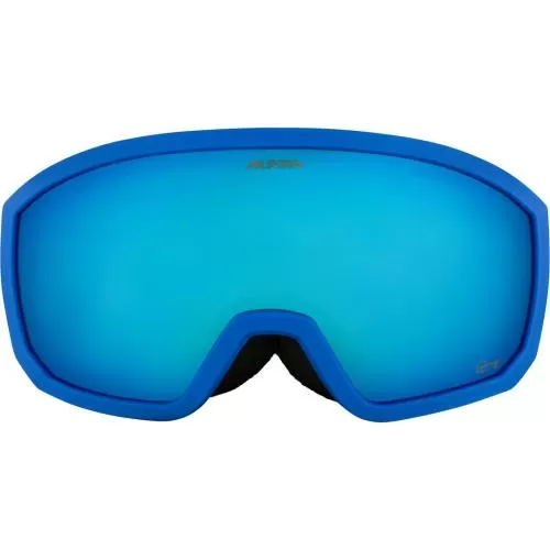 Alpina Scarabeo Jr. Q-Lite Childrens Ski Goggles - blue matt, blue s2