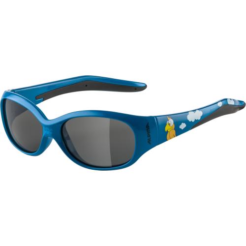 Alpina FLEXXY Kids Sonnenbrillen – blue pirat gloss, black
