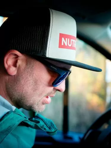 Alpina Kosmic Sonnenbrille - black matt, gold mirror cat.3