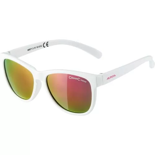 Alpina LUZY Eyewear - white pink mirror