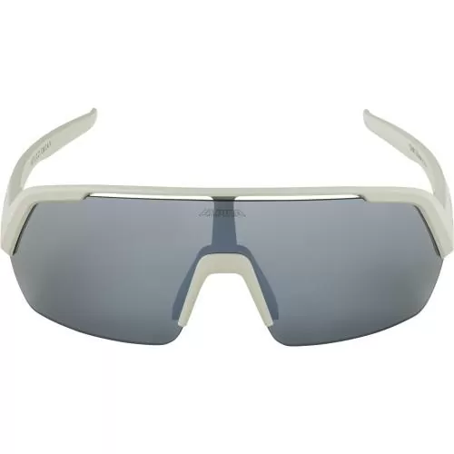 Alpina Turbo HR Sonnenbrille - Cool Grey Matt, Black Mirror