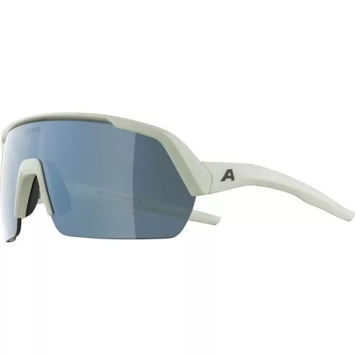 Alpina Turbo HR Sonnenbrille - Cool Grey Matt, Black Mirror