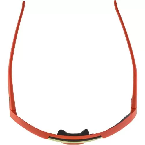Alpina Rocket Junior Sonnenbrille - Pumpkin-Orange Matt, Yellow Mirror