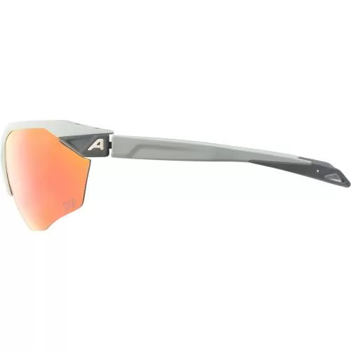 Alpina Twist Six Hr Qv Sonnenbrille - smoke-grey matt, qv rainbow mirror