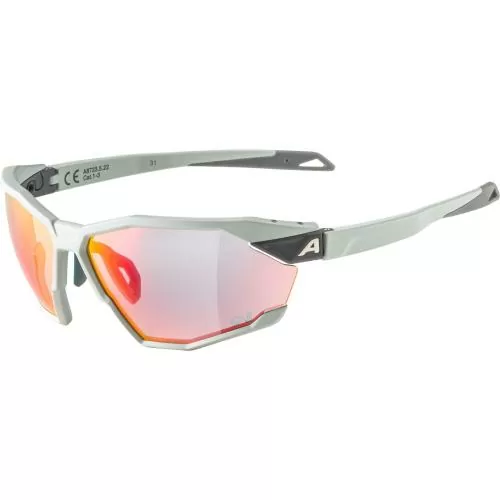 Alpina Twist Six Mattqv Sunglasses - smoke, qv mirror rainbow