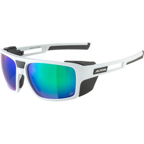 Alpina Skywalsh Q Sonnenbrille - smoke-grey matt, q green cat. 4