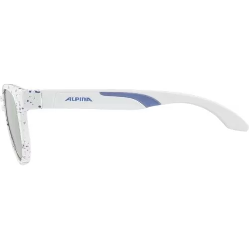 Alpina Jola Children'S Sunglasses - white lilac, pink mirror cat. 3