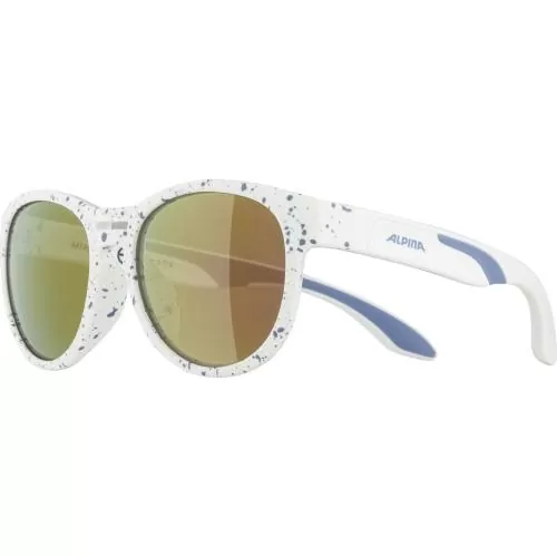 Alpina Jola Children'S Sunglasses - white lilac, pink mirror cat. 3