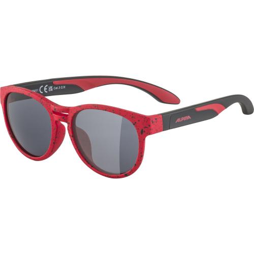 Alpina Jola Kinder Sonnenbrille - red-black matt, black cat. 3