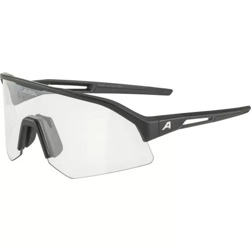 Alpina Sonic Hr Vt Sonnenbrille - black mat, v clear cat. 0-3