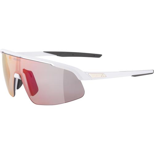 Alpina Turbo Pro S Qv Sonnenbrille - white matt
