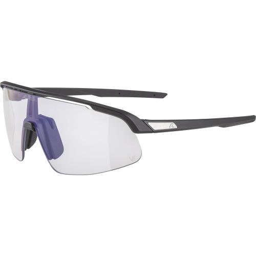 Alpina Turbo Pro S V Sonnenbrille - black matt, v blue cat. 0-3