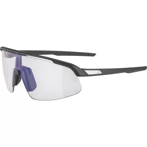 Alpina Turbo Pro S V Sonnenbrille - black matt, v blue cat. 0-3
