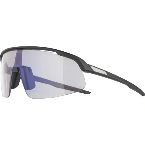 Alpina Turbo Pro S V Sonnenbrille - black matt, v blue cat. 0-3