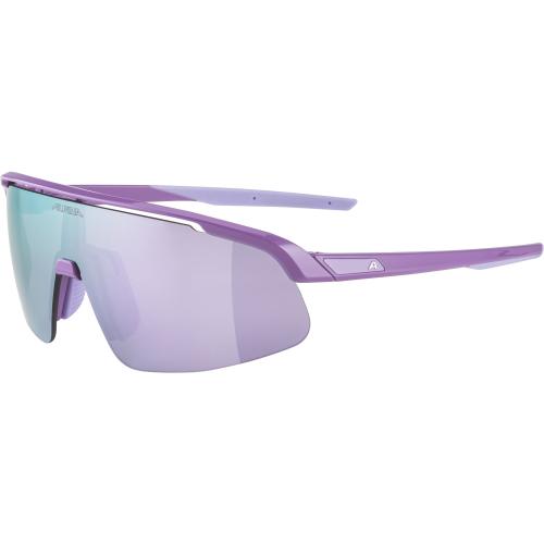 Alpina Turbo Pro Youth Kinder Sonnenbrille - berry gloss, lilac mirror cat.3