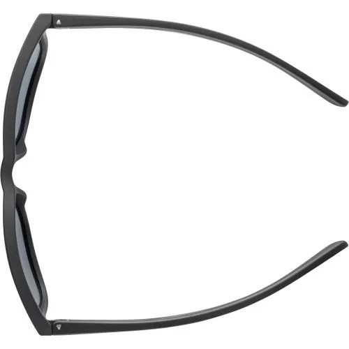 Alpina Burst Sonnenbrille - black matt, red mirror cat. 3