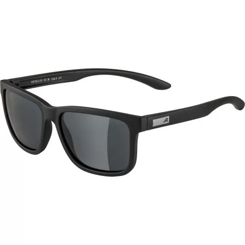 Alpina Burst Sonnenbrille - black matt, black cat. 3