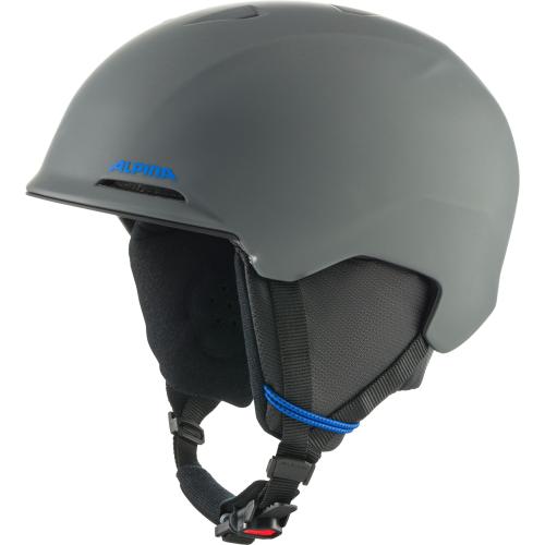 Alpina Brix Jr Kinder Skihelm - midnight-grey matt