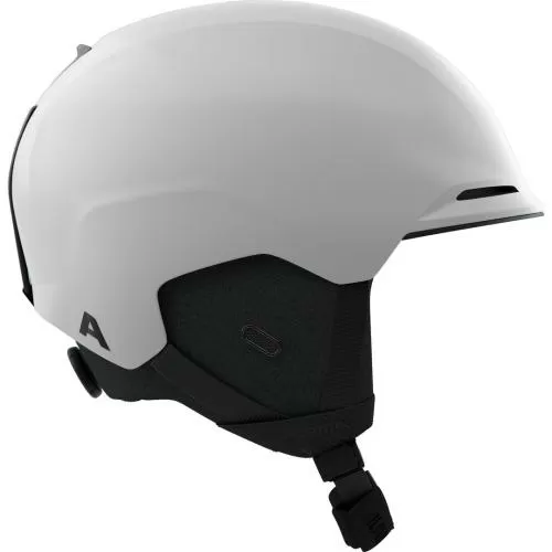 Alpina Brix Skihelm - White Metallic Gloss