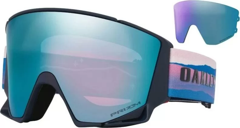 Oakley Flow Scape L 00 - MIKAELA SHIFFRIN SIGNATURE/Prizm Sapphire & Prizm Iced