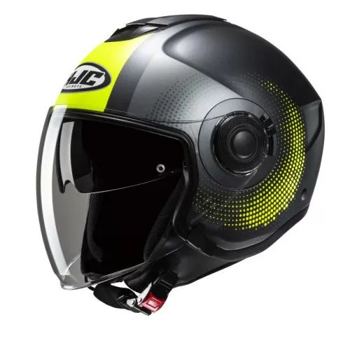 HJC i 40N Jet Helmet - pyle mc-3hsf