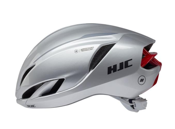 Einzelstück HJC Furion 3.0 Velohelm - silver red