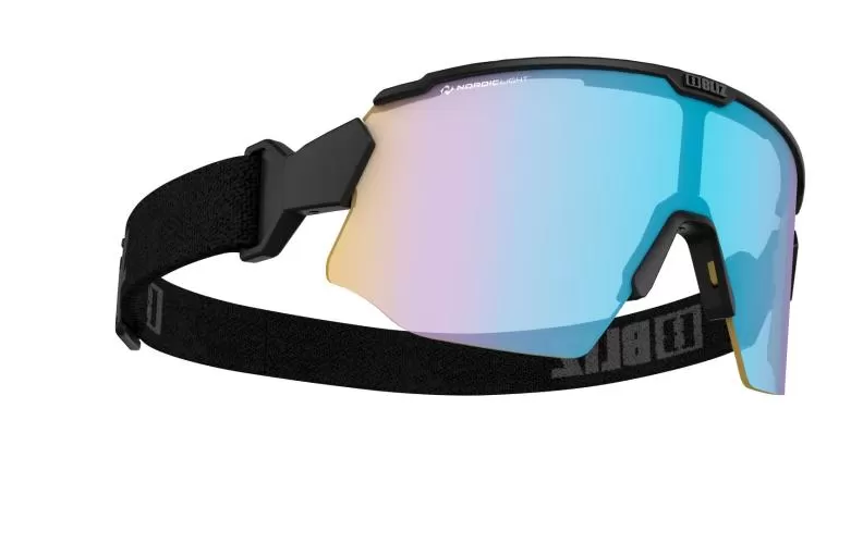 Bliz Eyewear Breeze Nano Optics Nordic Light - Black Coral with Blue Multi